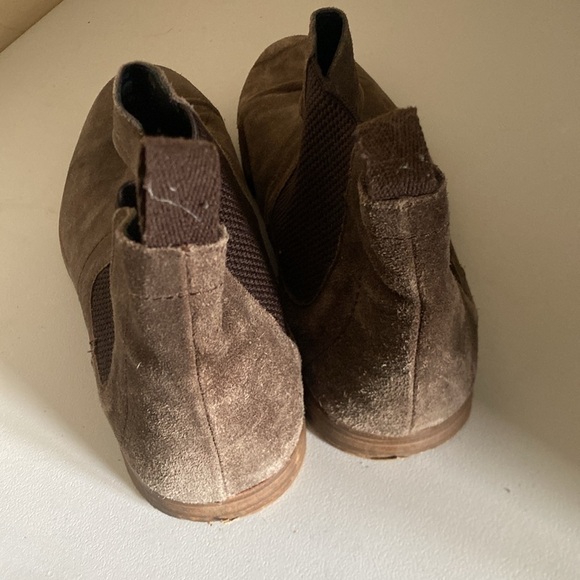BEN SHERMAN SUEDE slip on MENS BOOTS brown size 11 - Picture 4 of 7